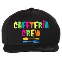 Cafeteria Squad School Cafeteria Lady Worker Wool Snapback Cap