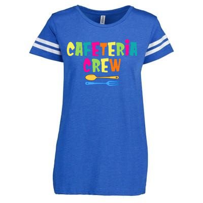 Cafeteria Squad School Cafeteria Lady Worker Enza Ladies Jersey Football T-Shirt