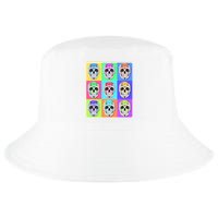 Cool Sugar Skull Pop Art Cool Comfort Performance Bucket Hat