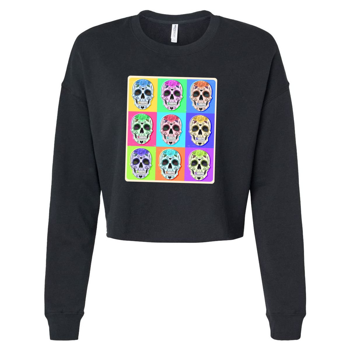 Cool Sugar Skull Pop Art Apron