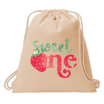 Cute Strawberry Sweet One Drawstring Bag