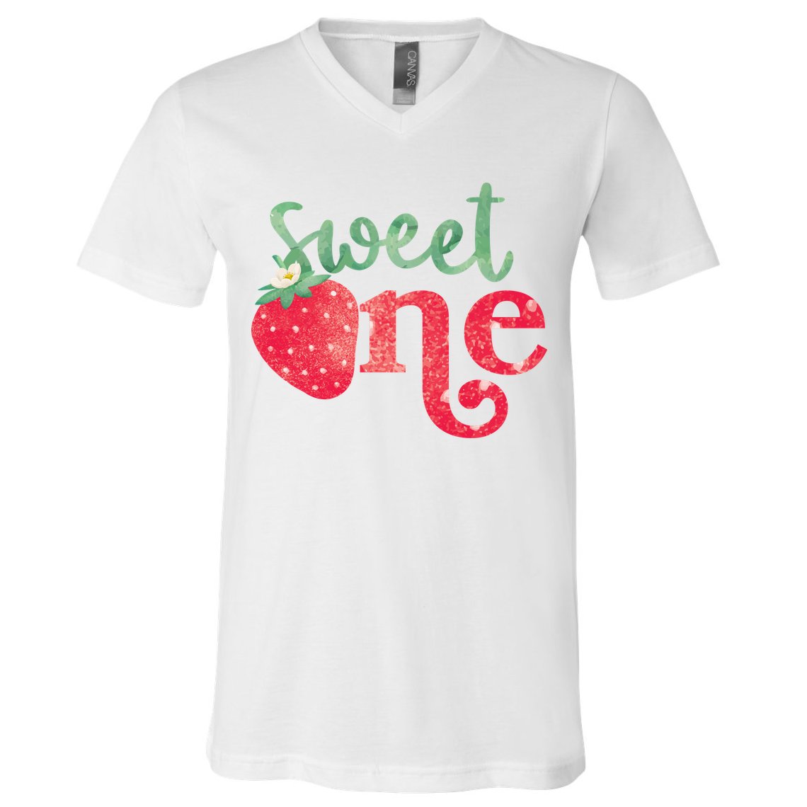 Cute Strawberry Sweet One V-Neck T-Shirt