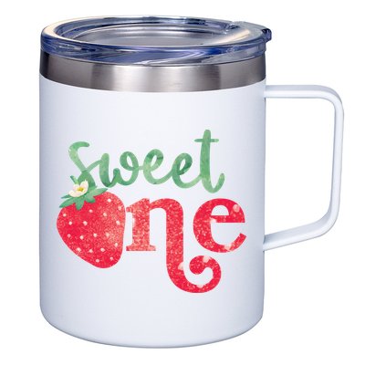 Cute Strawberry Sweet One 12oz Stainless Steel Coffee Mug