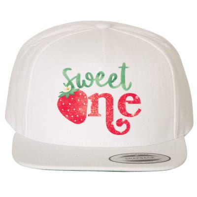 Cute Strawberry Sweet One Wool Snapback Cap