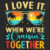Cruise Ship Summer Vacation Friends Group Family I Love It Cool Comfort Performance Bucket Hat