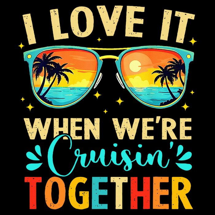 Cruise Ship Summer Vacation Friends Group Family I Love It Baby Bodysuit