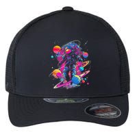 Cool Spaceman Scifi Astronaut Space Flexfit Unipanel Trucker Cap