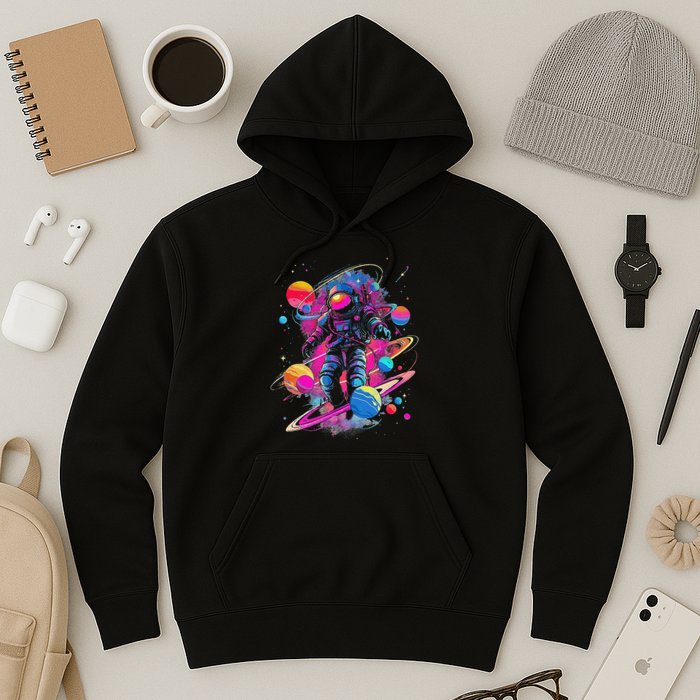 Cool Spaceman Scifi Astronaut Space Hoodie