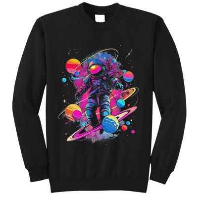 Cool Spaceman Scifi Astronaut Space Sweatshirt