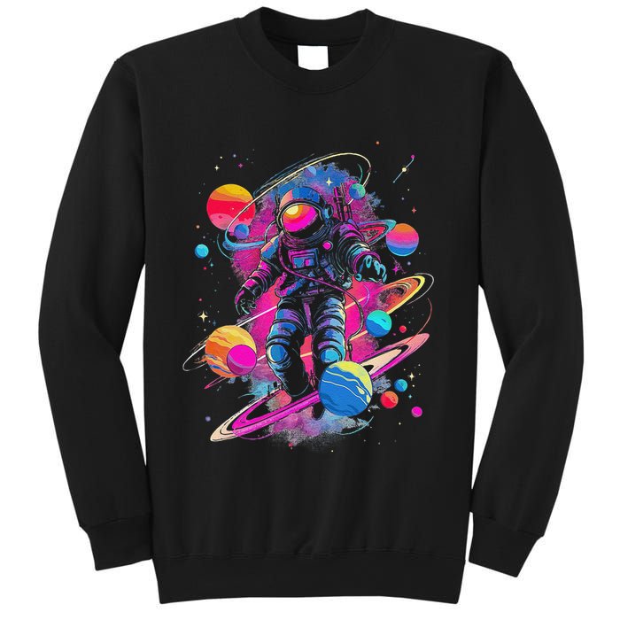 Cool Spaceman Scifi Astronaut Space Sweatshirt