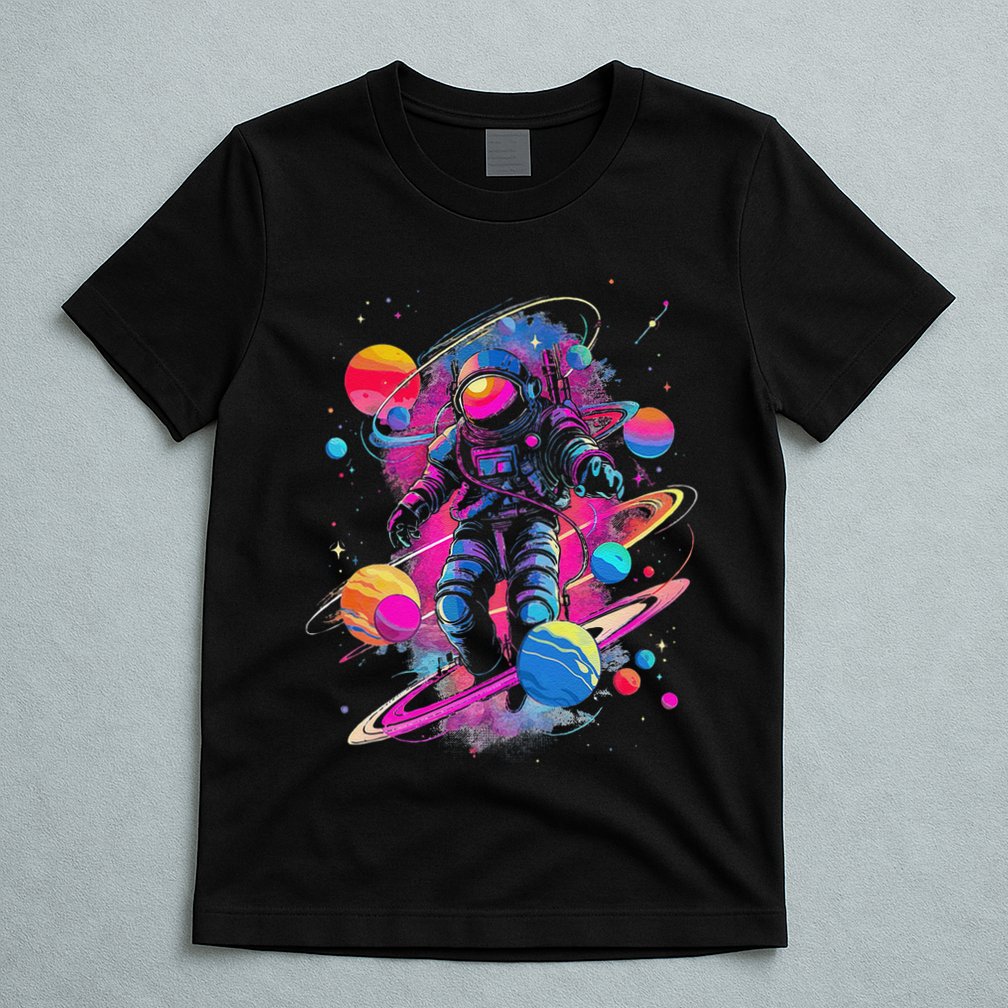 Cool Spaceman Scifi Astronaut Space T-Shirt