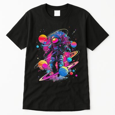Cool Spaceman Scifi Astronaut Space Tall T-Shirt