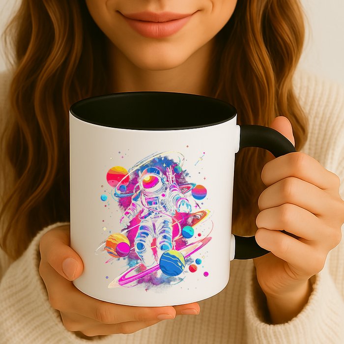 Cool Spaceman Scifi Astronaut Space Mug