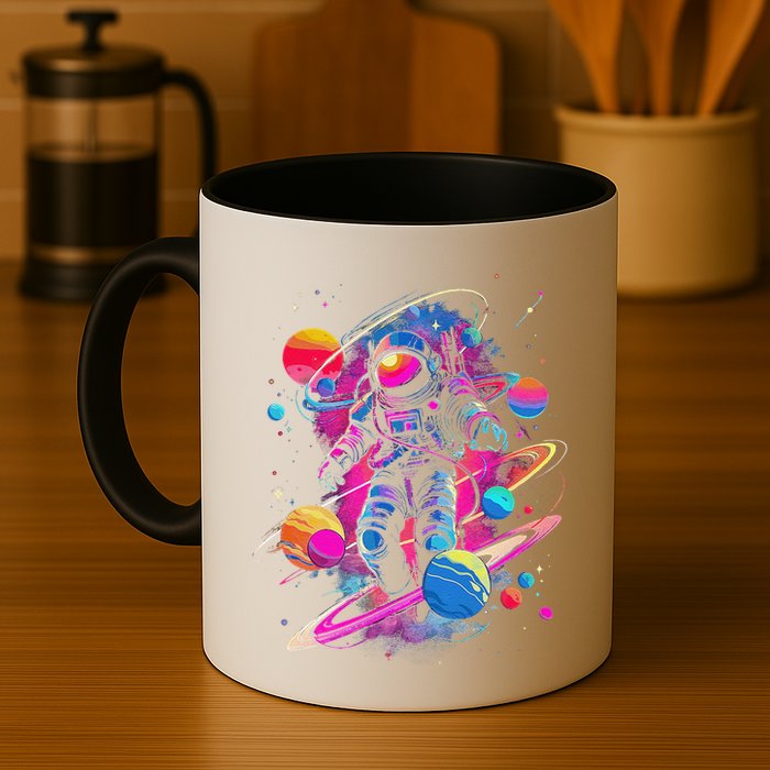 Cool Spaceman Scifi Astronaut Space Mug