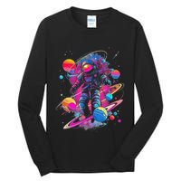 Cool Spaceman Scifi Astronaut Space Tall Long Sleeve T-Shirt