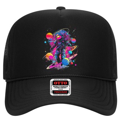 Cool Spaceman Scifi Astronaut Space Trucker Hat