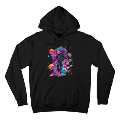 Cool Spaceman Scifi Astronaut Space Tall Hoodie