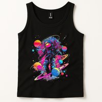 Cool Spaceman Scifi Astronaut Space Tank Top
