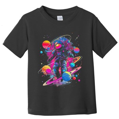 Cool Spaceman Scifi Astronaut Space Toddler T-Shirt