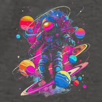 Cool Spaceman Scifi Astronaut Space Vector Backpack