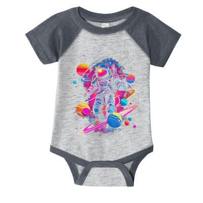 Cool Spaceman Scifi Astronaut Space Infant Baby Jersey Bodysuit