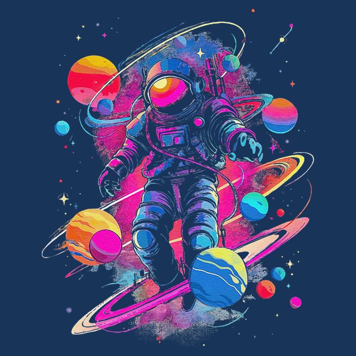 Cool Spaceman Scifi Astronaut Space Infant Baby Jersey Bodysuit