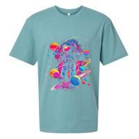 Cool Spaceman Scifi Astronaut Space Sueded Cloud Jersey T-Shirt