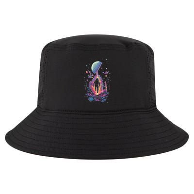 Cool Spaceman Scifi Astronaut Space Cool Comfort Performance Bucket Hat