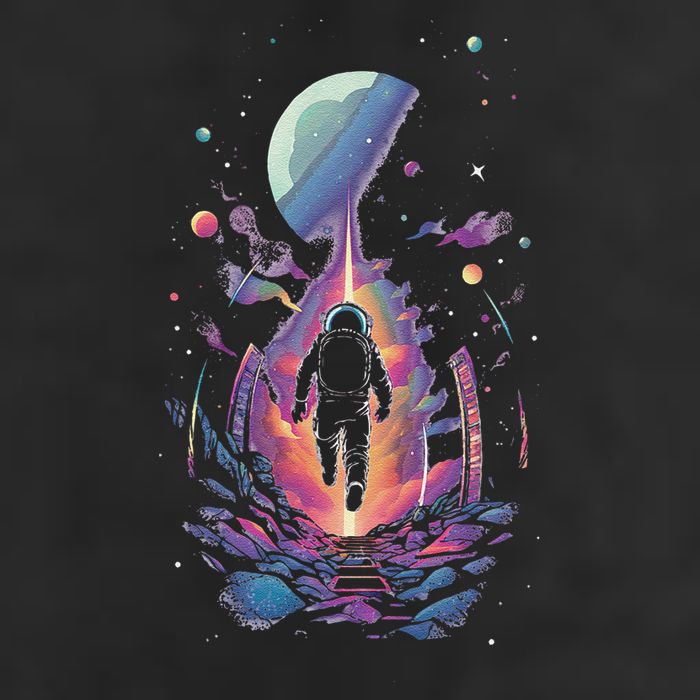 Cool Spaceman Scifi Astronaut Space Cool Comfort Performance Bucket Hat