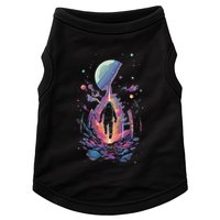 Cool Spaceman Scifi Astronaut Space Doggie Tank