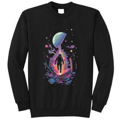 Cool Spaceman Scifi Astronaut Space Sweatshirt