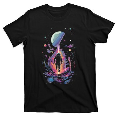 Cool Spaceman Scifi Astronaut Space T-Shirt