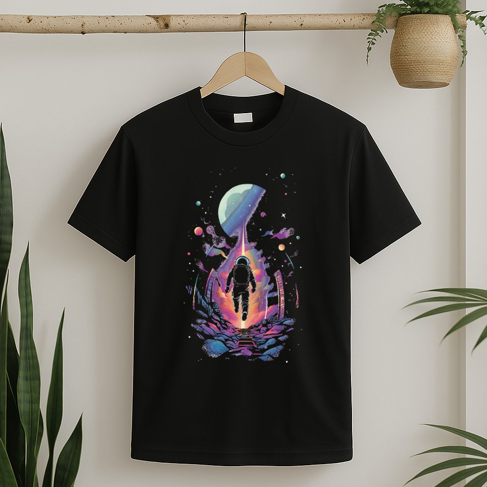Cool Spaceman Scifi Astronaut Space T-Shirt