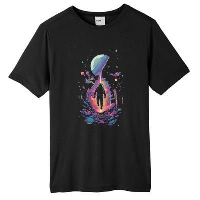 Cool Spaceman Scifi Astronaut Space Tall Fusion ChromaSoft Performance T-Shirt