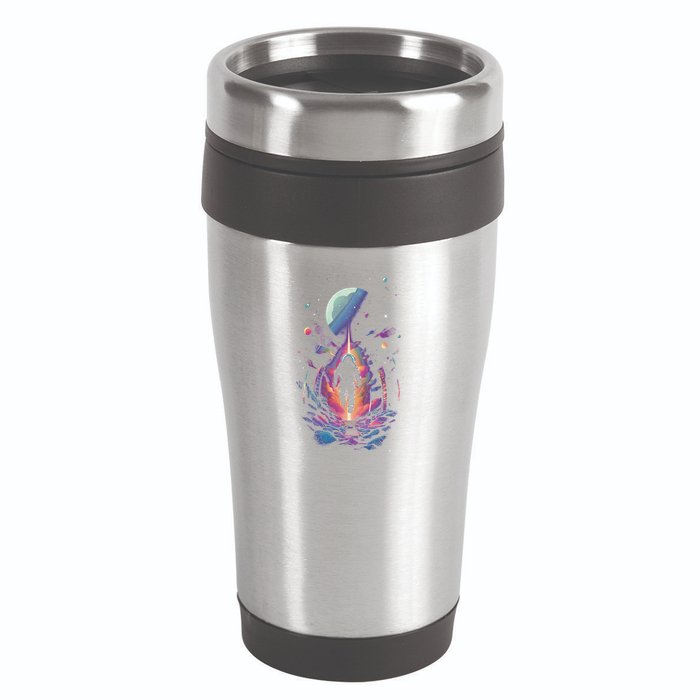 Cool Spaceman Scifi Astronaut Space 16oz Travel Tumbler