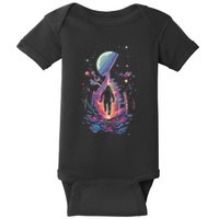 Cool Spaceman Scifi Astronaut Space Baby Bodysuit