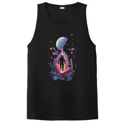 Cool Spaceman Scifi Astronaut Space PosiCharge Competitor Tank