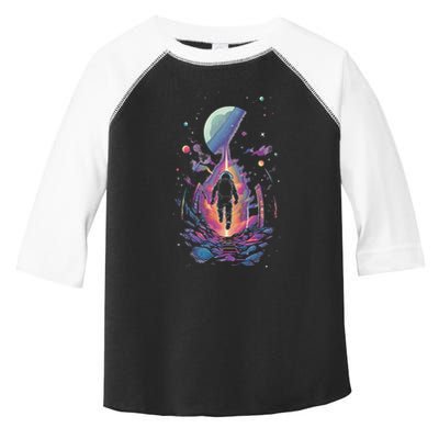 Cool Spaceman Scifi Astronaut Space Toddler Fine Jersey T-Shirt