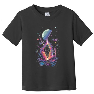 Cool Spaceman Scifi Astronaut Space Toddler T-Shirt