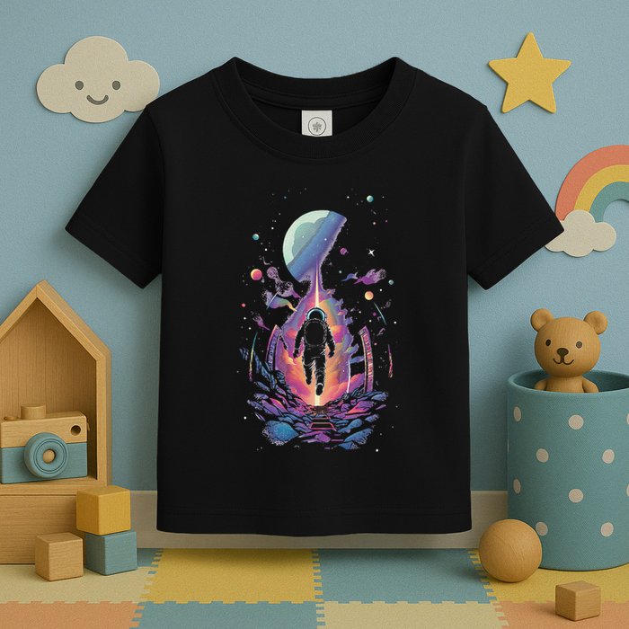 Cool Spaceman Scifi Astronaut Space Toddler T-Shirt