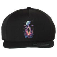 Cool Spaceman Scifi Astronaut Space Wool Snapback Cap