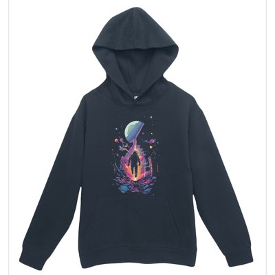 Cool Spaceman Scifi Astronaut Space Urban Pullover Hoodie