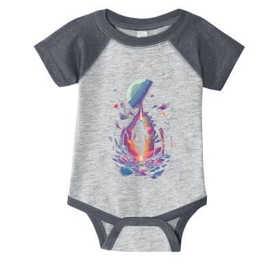 Cool Spaceman Scifi Astronaut Space Infant Baby Jersey Bodysuit