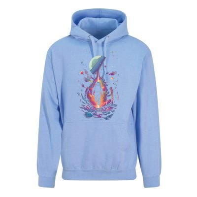 Cool Spaceman Scifi Astronaut Space Unisex Surf Hoodie