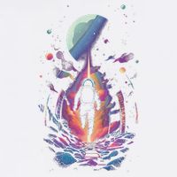 Cool Spaceman Scifi Astronaut Space Garment-Dyed Sweatshirt