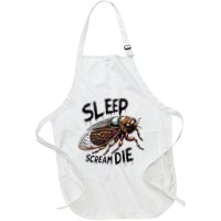 Cicada Sleep Scream Die Incect Bug Lover Entomologist Apron