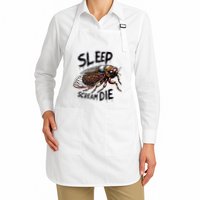 Cicada Sleep Scream Die Incect Bug Lover Entomologist Apron