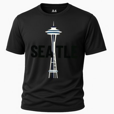 Cool Seattle Space Needle Traveler Souvenir Washington Performance Shirt