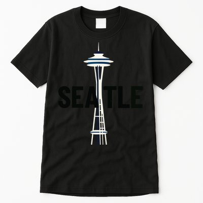 Cool Seattle Space Needle Traveler Souvenir Washington Tall T-Shirt