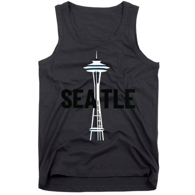 Cool Seattle Space Needle Traveler Souvenir Washington Tank Top